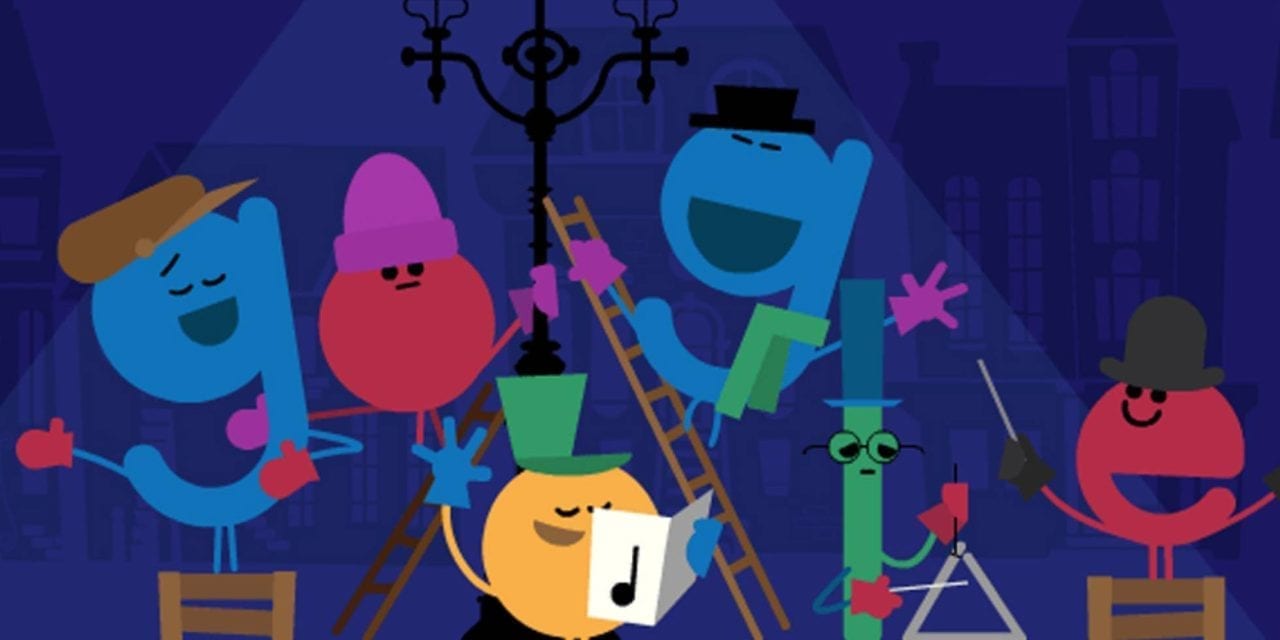Google te desea felices fiestas navideñas