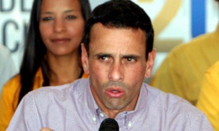 Capriles invita a ‘acuerdo nacional’ para frenar la crisis en Venezuela