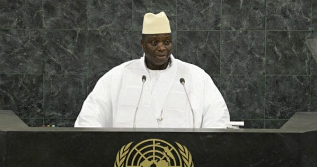 Gambia: Expresidente Jammeh acepta dejar el poder