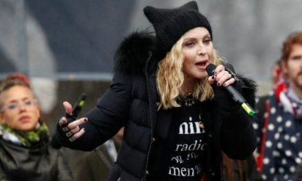 Madonna participa en la Marcha de las Mujeres en Washington