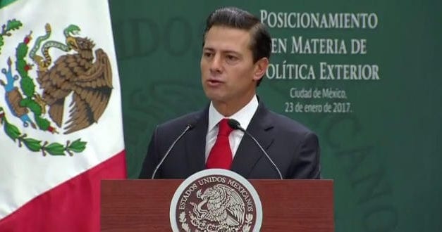 EPN considera cancelar visita a Washington