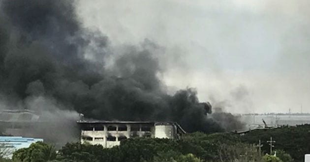 Incendio en fábrica de Filipinas deja más de 120 heridos