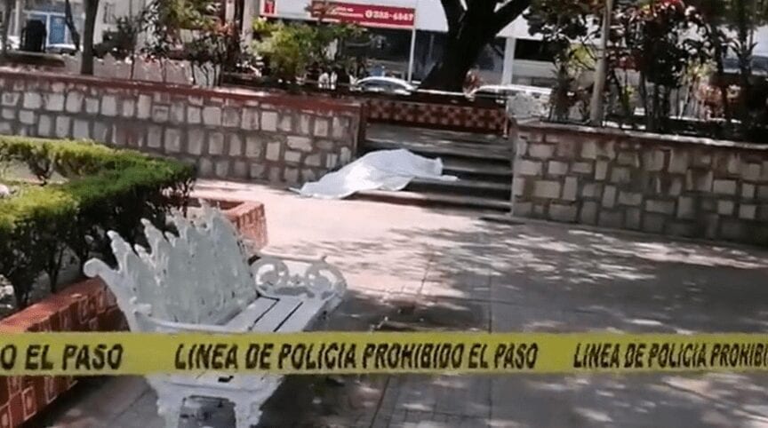 MUERE MUJER EN LA PLAZA PRINCIPAL DE CIUDAD VALLES