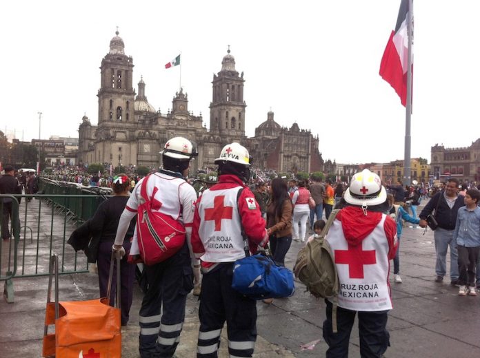 Cruz Roja implementa operativo por festejos patrios
