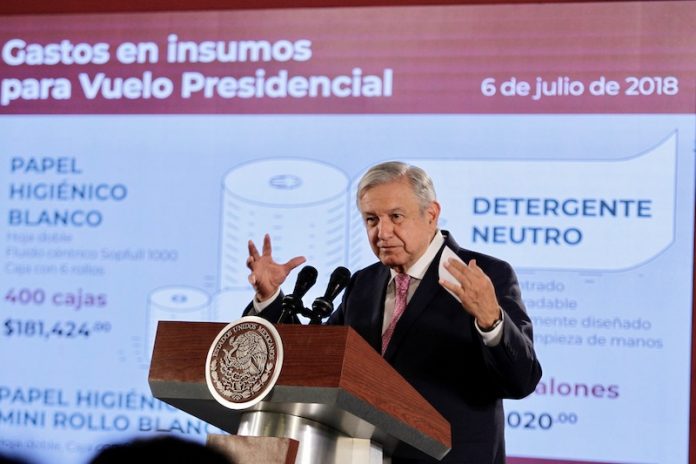 López Obrador revela gastos en insumos durante el gobierno pasado