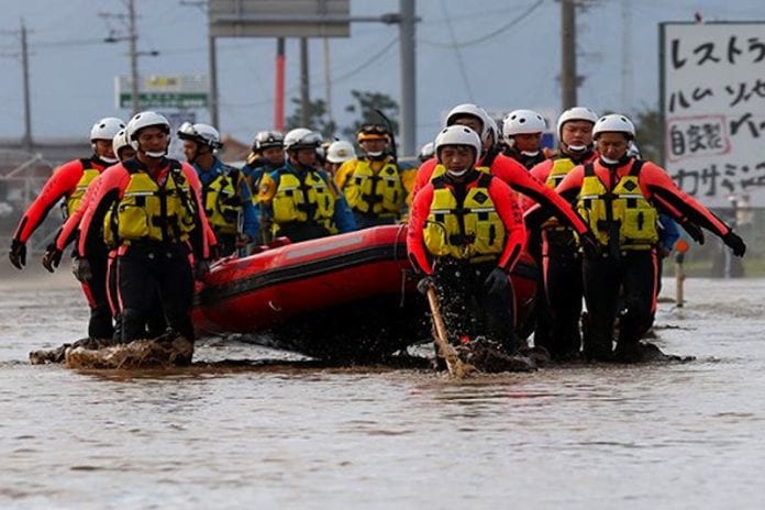 Fuertes lluvias azotan zonas devastadas por tifón Hagibis en Japón