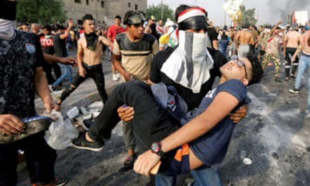 Suman 46 muertos y casi mil 650 heridos por protestas en Irak