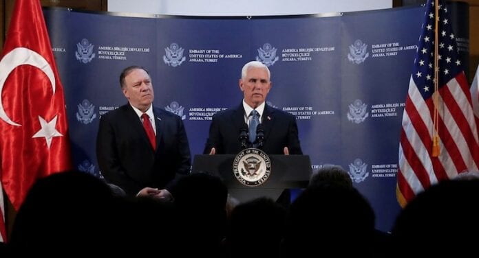 EUA y Turquía acuerdan cese al fuego en Siria