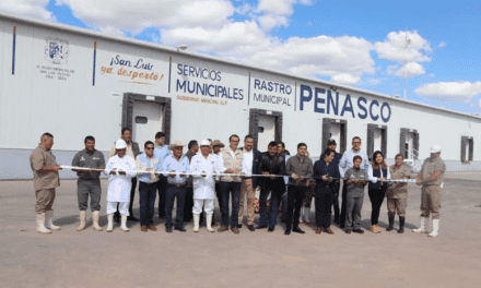 DESPUÉS DE 13 AÑOS, GOBIERNO CAPITALINO INAUGURA RASTRO EN PEÑASCO