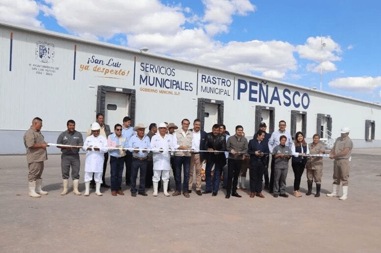 DESPUÉS DE 13 AÑOS, GOBIERNO CAPITALINO INAUGURA RASTRO EN PEÑASCO