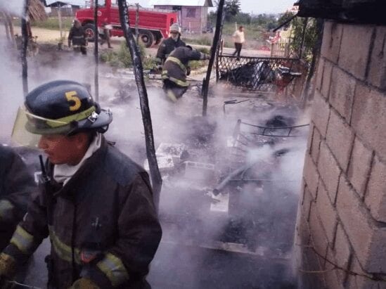 MUERE HOMBRE AL INCENDIARSE SU VIVIENDA EN CIUDAD VALLES