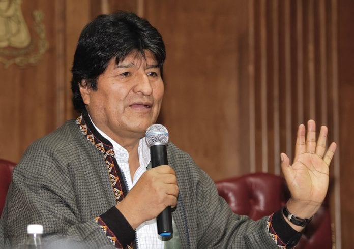 Inicia asalto al patrimonio del pueblo boliviano: Evo Morales