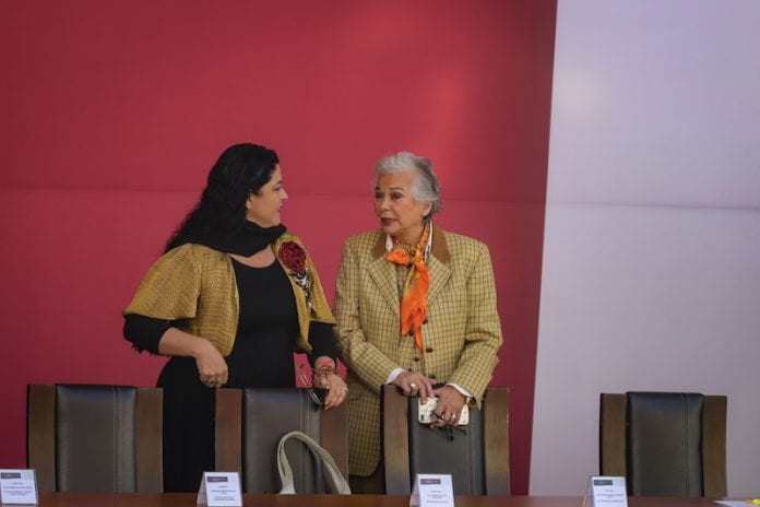 Olga Sánchez descarta que violencia en marcha feminista sea provocación