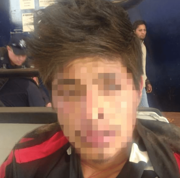 DESALMADO SUJETO AGREDE A SU PROPIA MADRE