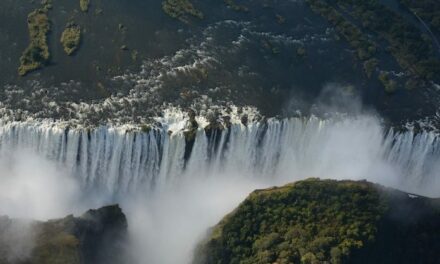 Sequía en África deja a cataratas de Victoria con apenas gotas de agua