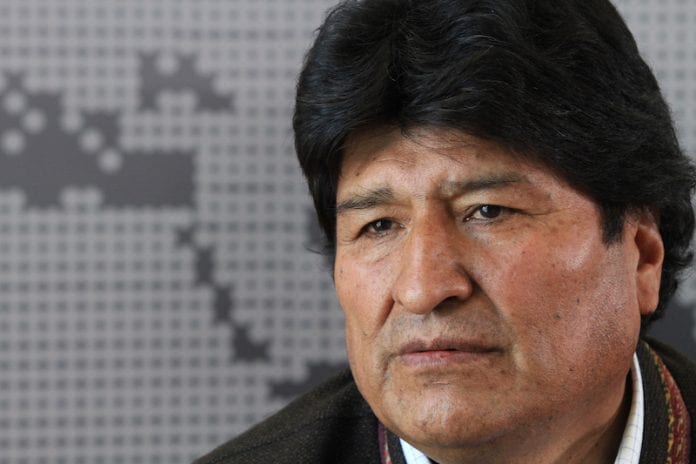 Llegué por la Patria, no por la plata Evo Morales