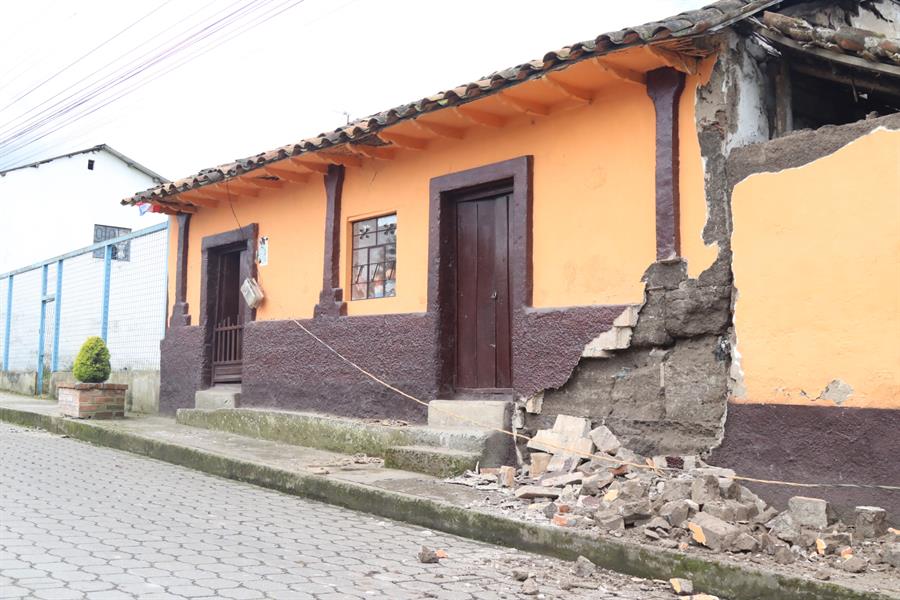 Sismo de 4,1 en la provincia ecuatoriana donde hubo ya otro de 5,2 y réplicas