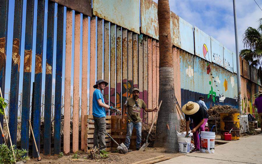 El cierre del Parque de la Amistad mutila un espacio de encuentro para EE.UU. y México