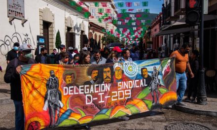 Maestros del sur de México protestan por más derechos este 12 de octubre