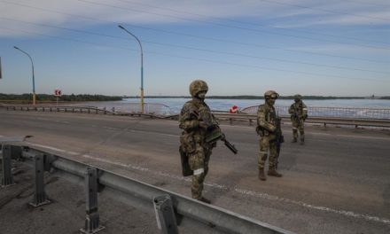 El río Dniéper, la nueva línea del frente en Ucrania