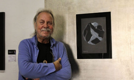 Rudy Biancardi, artista italiano expone en San Juan del Río
