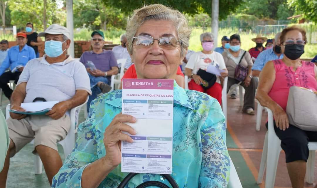 Aumenta BIENESTAR 25% pensiones a adultos mayores en 2023