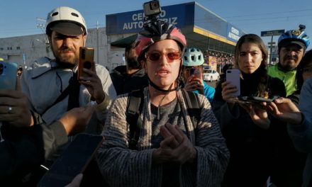 Protestan por peligro a ciclistas y peatones en Querétaro