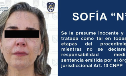 Fiscalía de la CDMX detiene en Querétaro a Sofía ‘N’, se ocultaba…