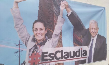 INE omiso a propaganda de Claudia Sheinbaum en San Juan del Río
