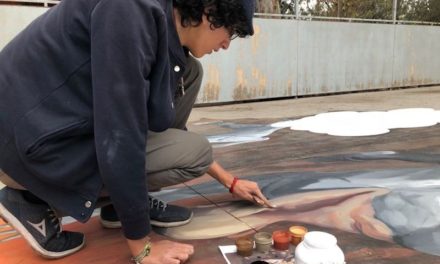 Alumno de UAQ elabora pintura en 3D