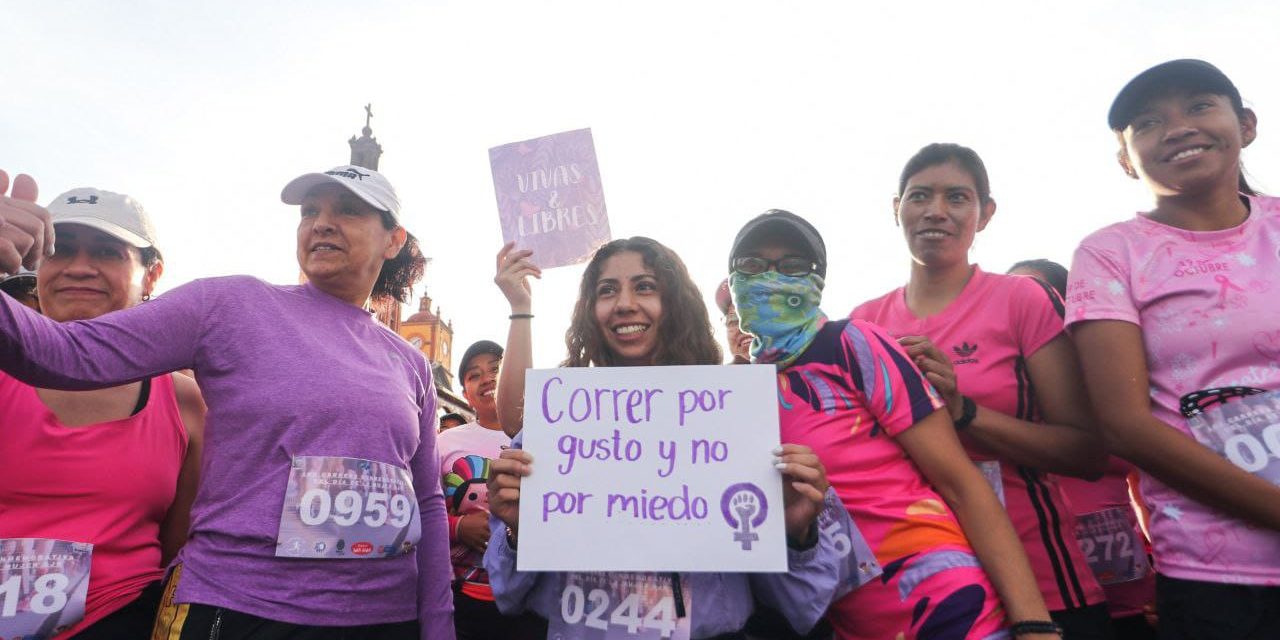 Realizan carrera por día de la Mujer en San Juan del Río