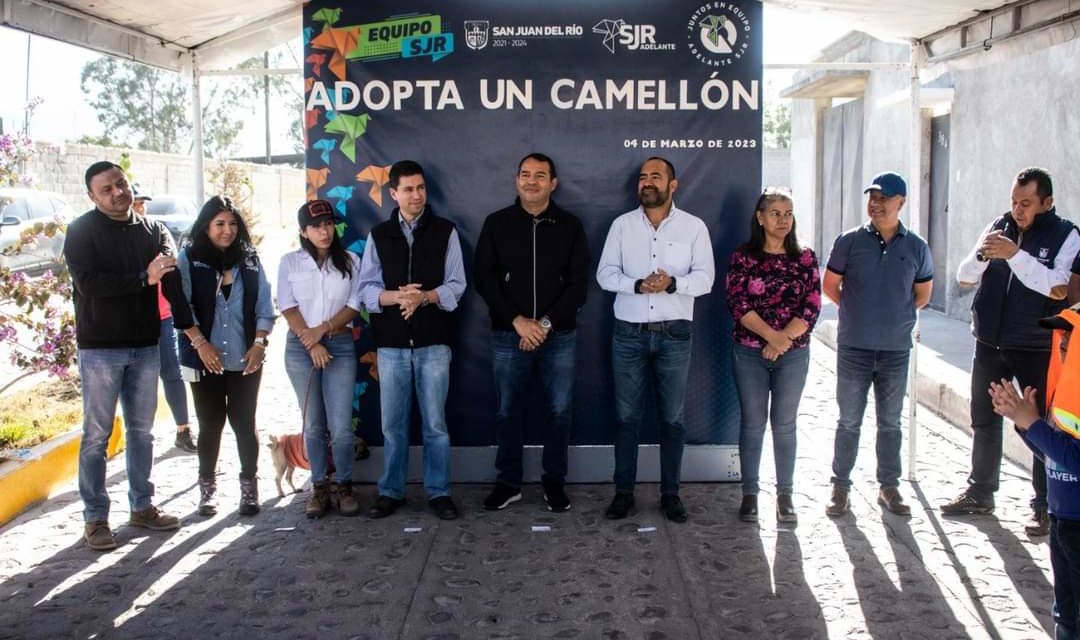 Roberto Cabrera arranca programa ‘Adopta un camellón’ en San Juan…