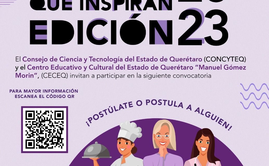 El CECEQ y el CONCYTEQ invitan a participar en la convocatoria…