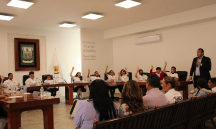 Niñas, niños, y adolescentes realizan Sesión de Cabildo en San Ju…