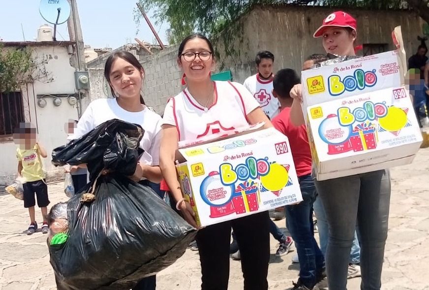 Cruz Roja Mexicana celebra el Día de las Madres en El Organal