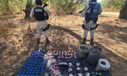 Confisca GN más de mil dosis de presuntas drogas en Jalisco