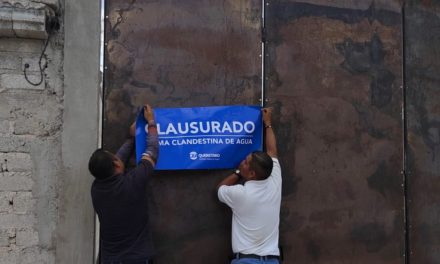 Desmantelan red clandestina de agua potable en Querétaro