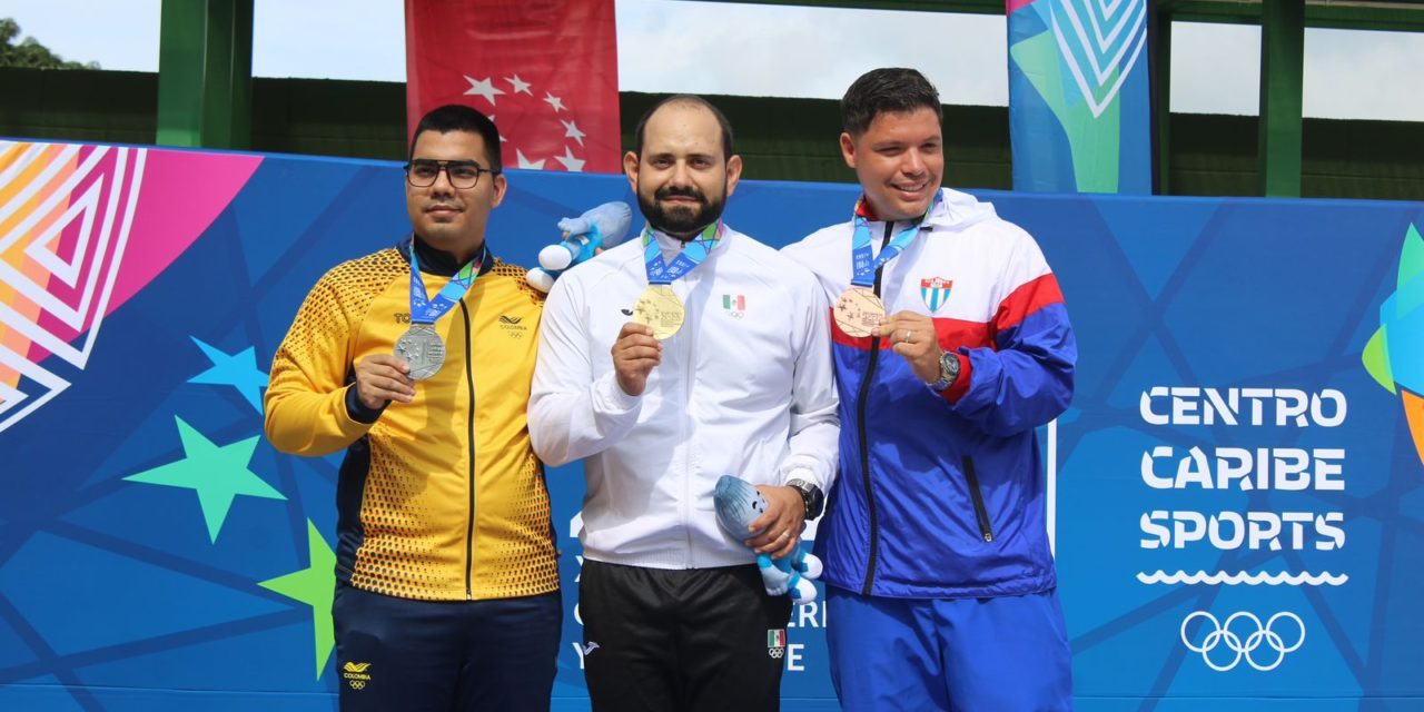Queretano conquista medalla de oro en tiro deportivo de Centroame…