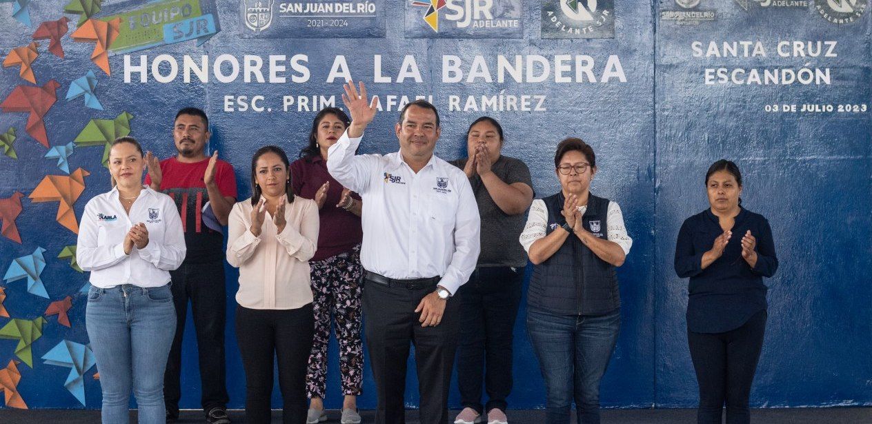 Alcalde de San Juan del Río impulsa la educación y deporte en esc…