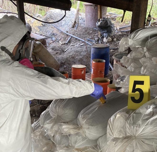Desarticulan fábrica ilegal de metanfetaminas en Nuevo León
