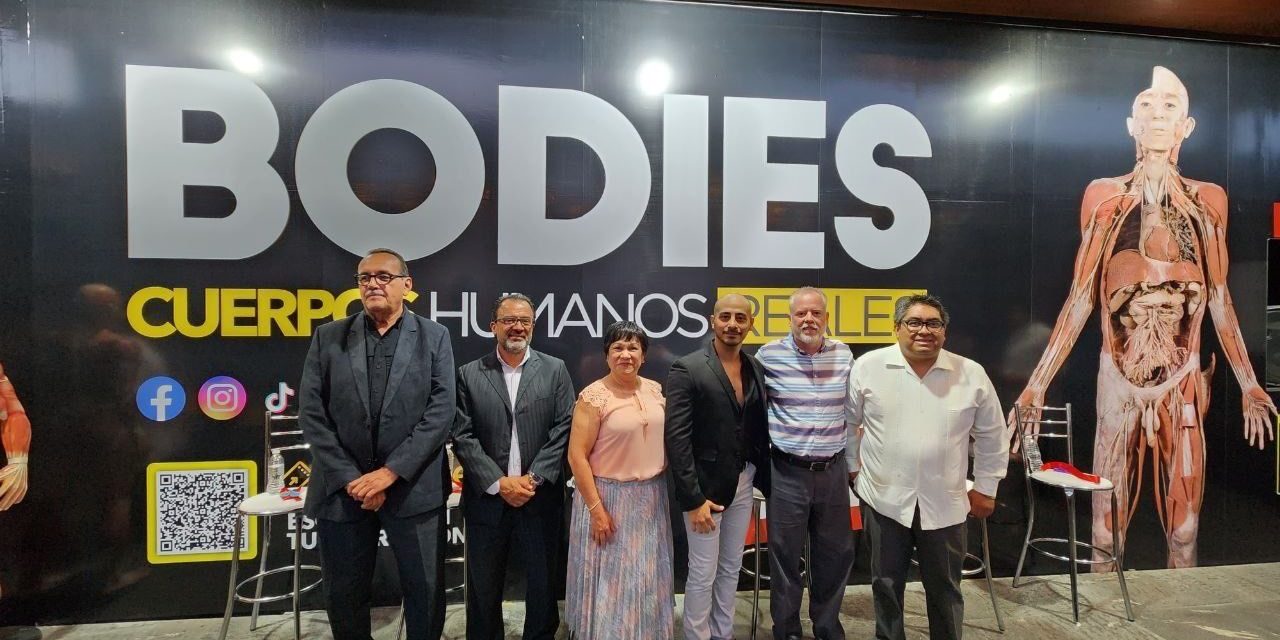Exposición ‘Bodies’ promueve el cuidado de la salud en Querétaro