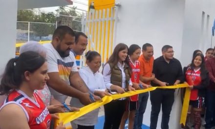 Inauguran obra de rehabilitación del parque en Infonavit San Caye…
