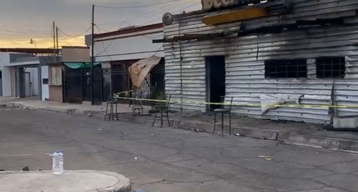 Unos 11 muertos tras incendio provocado en bar de Sonora