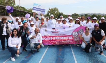 Encuentro deportivo estatal del Adulto Mayor en Querétaro