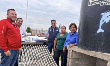 Entregan calentadores a más de 60 habitantes en Pedro Escobedo