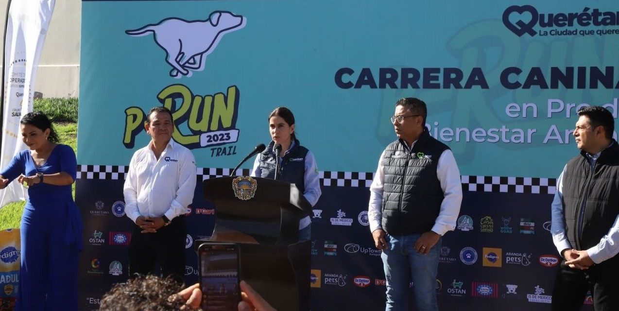 Querétaro se prepara para la tercera carrera canina P-Run 2023