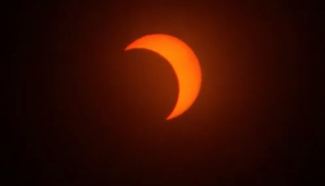 El ‘anillo de fuego’, así se vio el eclipse solar en México