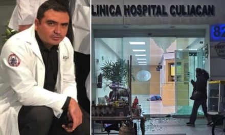 Exigen justicia por asesinato de médico en balacera de Culiacán