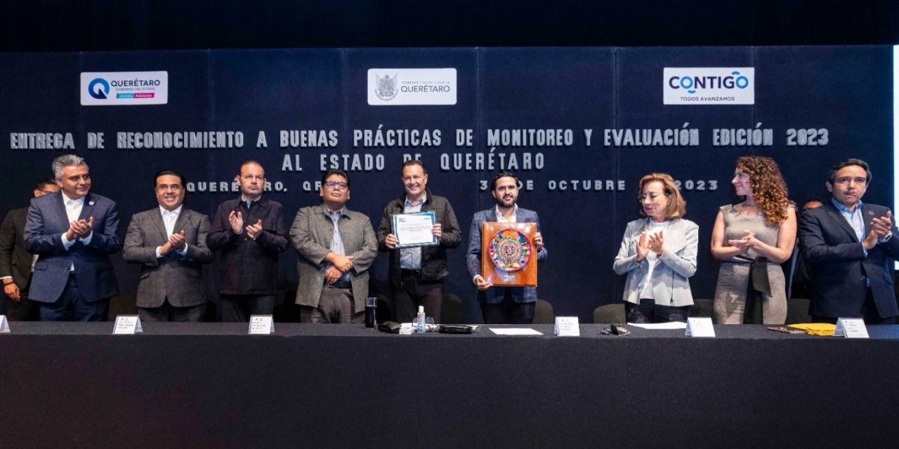 Querétaro recibe reconocimiento por buenas prácticas en monitoreo…