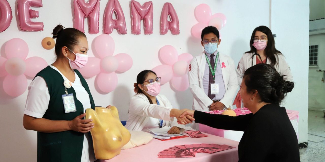 IMSS impulsa estrategias contra el cáncer de mama en el mes de se…